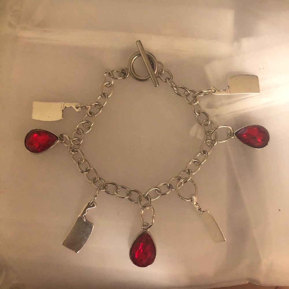 Cleaver charm bracelet